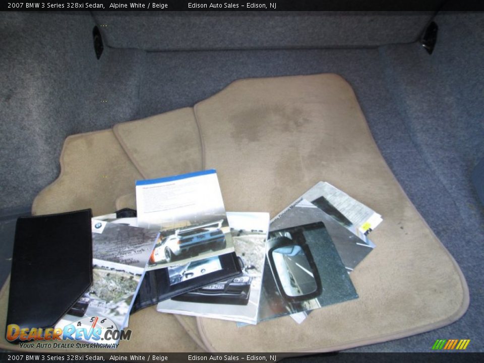 2007 BMW 3 Series 328xi Sedan Alpine White / Beige Photo #26