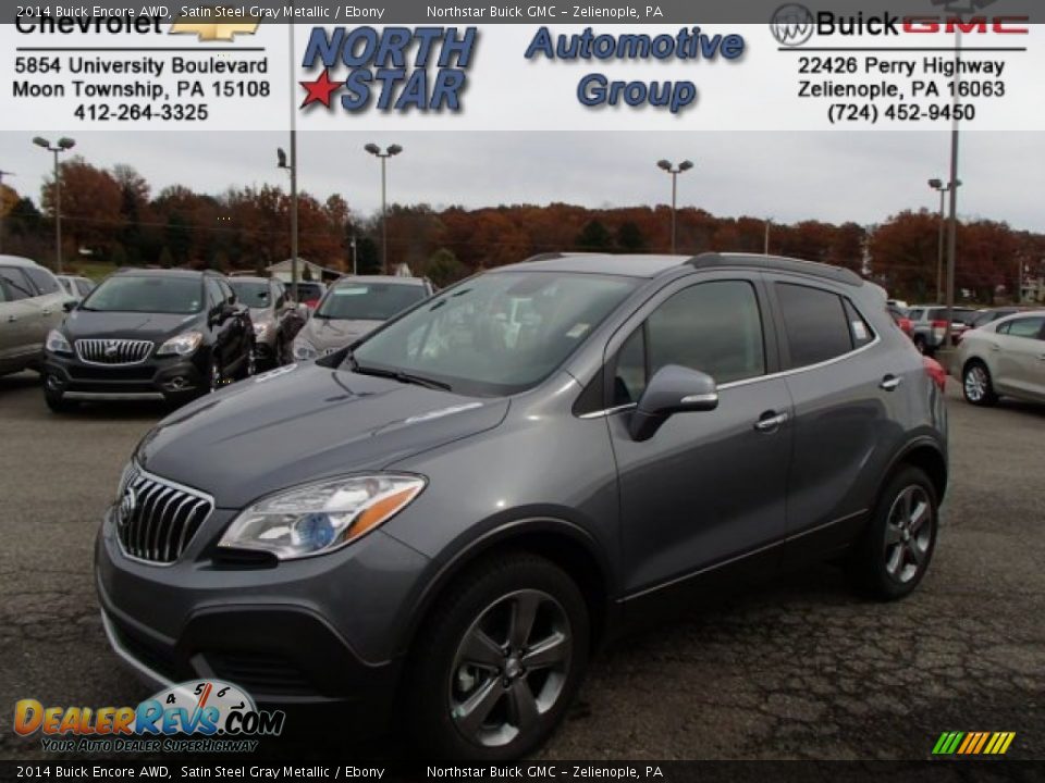 2014 Buick Encore AWD Satin Steel Gray Metallic / Ebony Photo #1