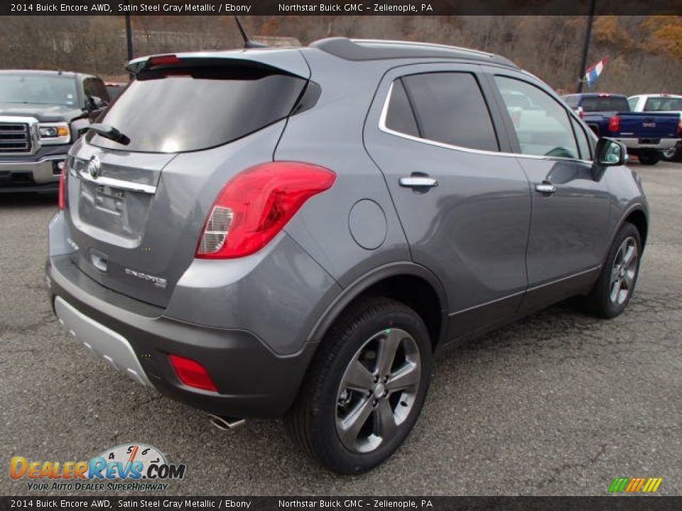 2014 Buick Encore AWD Satin Steel Gray Metallic / Ebony Photo #5