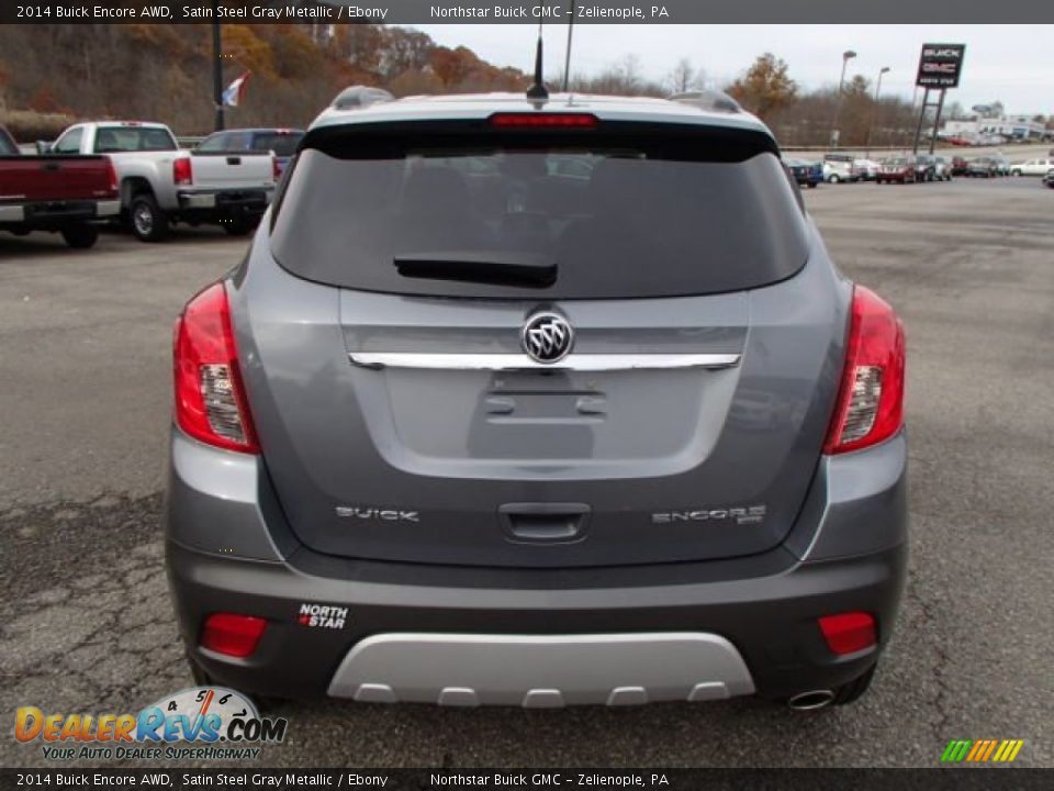 2014 Buick Encore AWD Satin Steel Gray Metallic / Ebony Photo #6