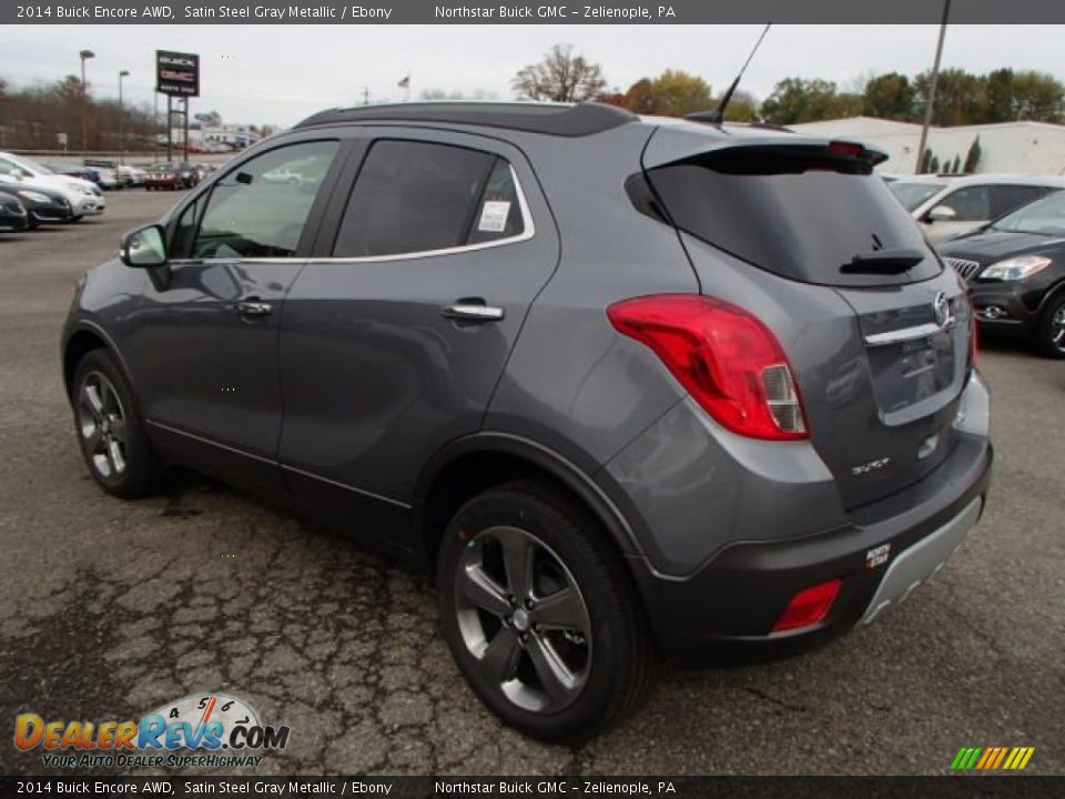 2014 Buick Encore AWD Satin Steel Gray Metallic / Ebony Photo #7