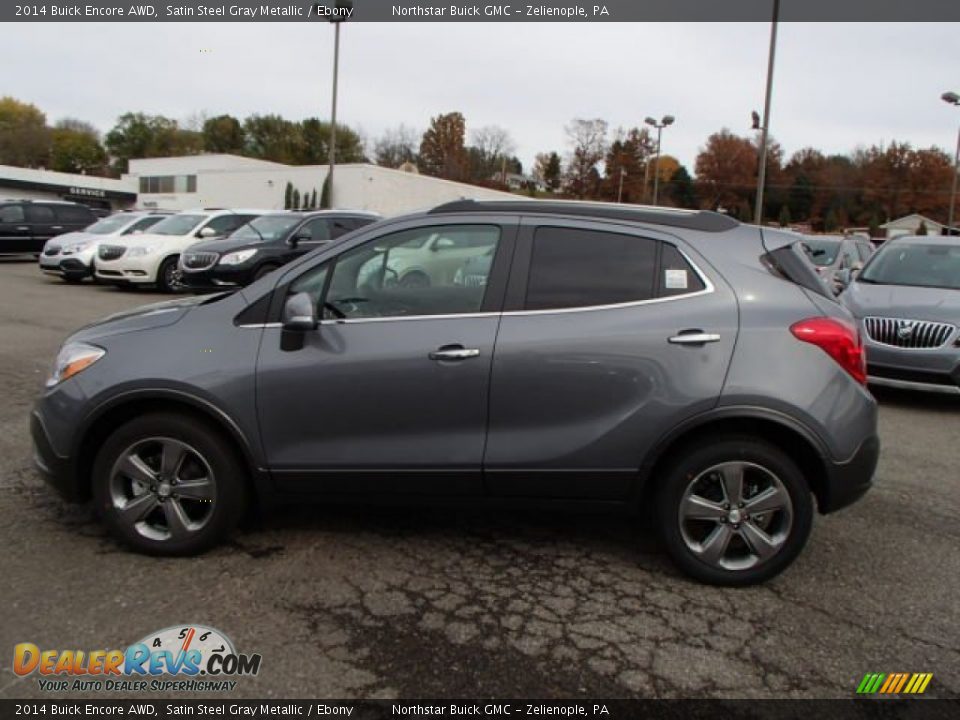 2014 Buick Encore AWD Satin Steel Gray Metallic / Ebony Photo #8