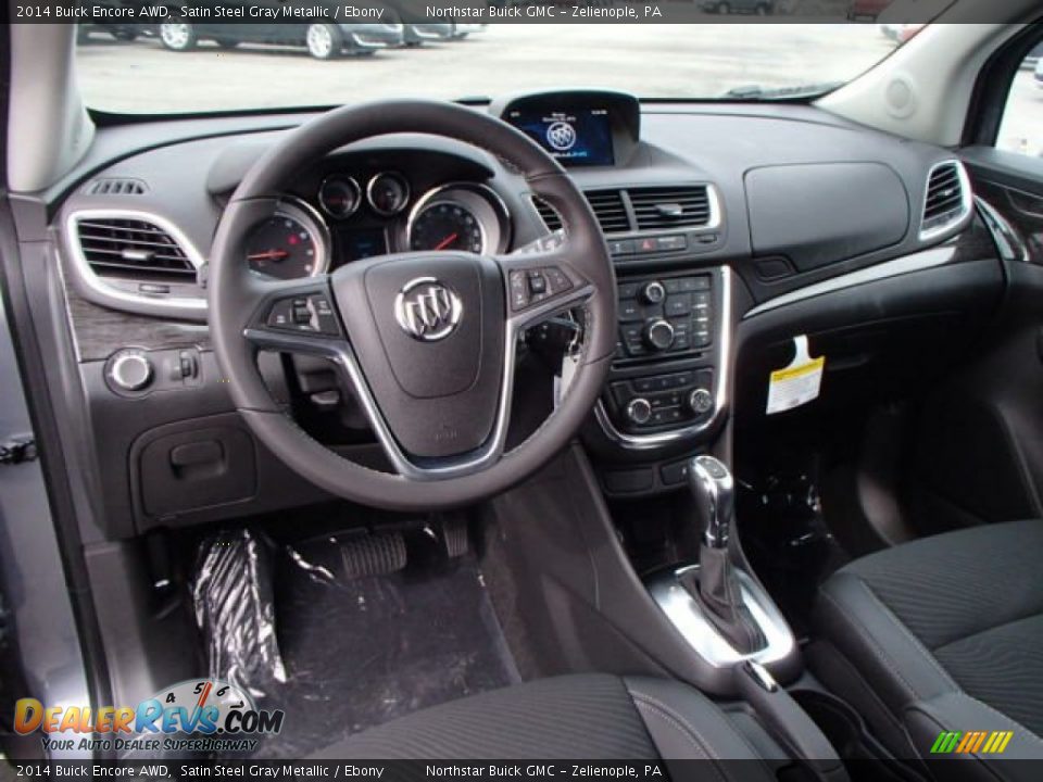 2014 Buick Encore AWD Satin Steel Gray Metallic / Ebony Photo #14
