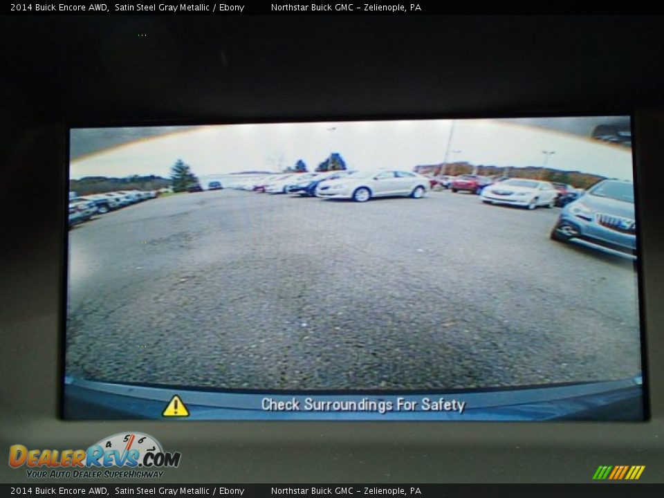 2014 Buick Encore AWD Satin Steel Gray Metallic / Ebony Photo #16