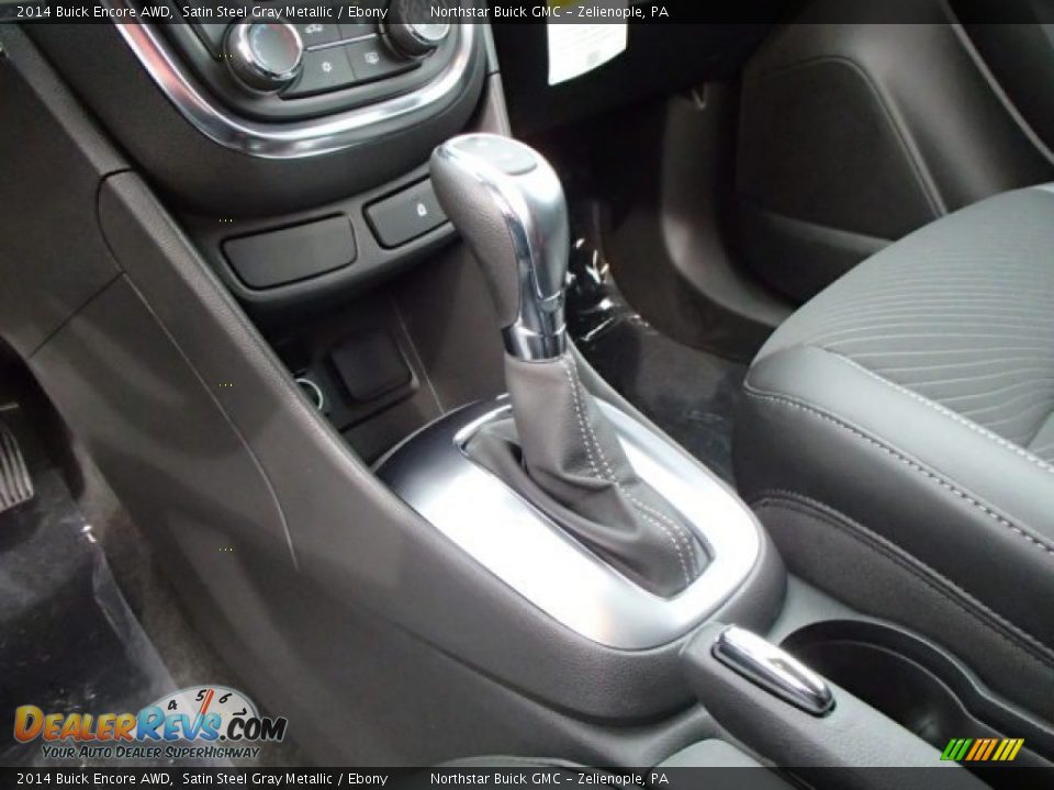 2014 Buick Encore AWD Satin Steel Gray Metallic / Ebony Photo #17
