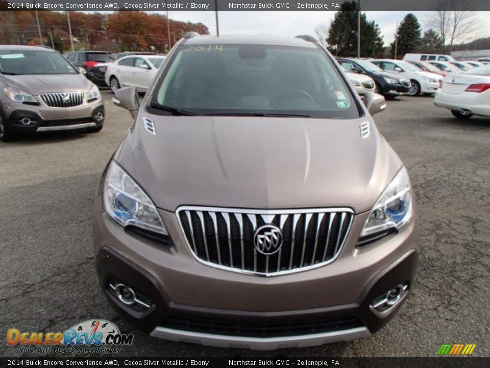 2014 Buick Encore Convenience AWD Cocoa Silver Metallic / Ebony Photo #2