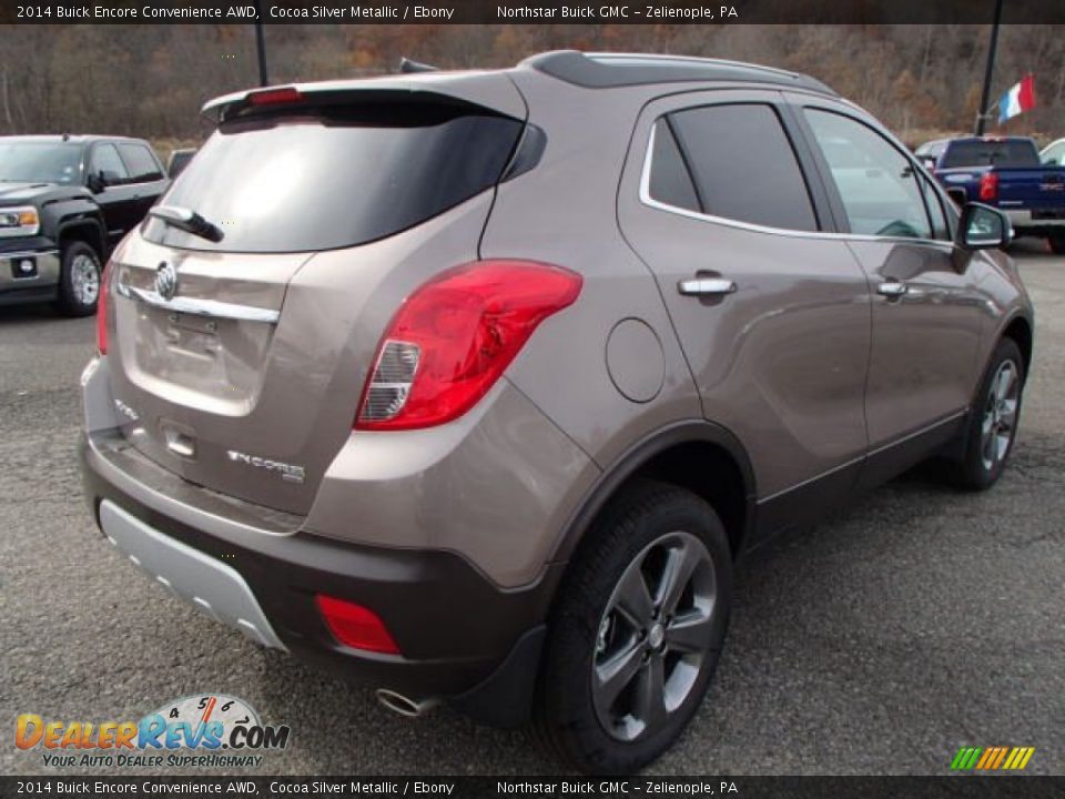 2014 Buick Encore Convenience AWD Cocoa Silver Metallic / Ebony Photo #5
