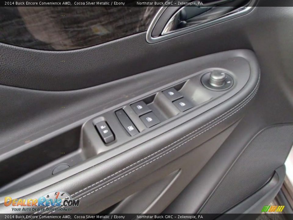 2014 Buick Encore Convenience AWD Cocoa Silver Metallic / Ebony Photo #13