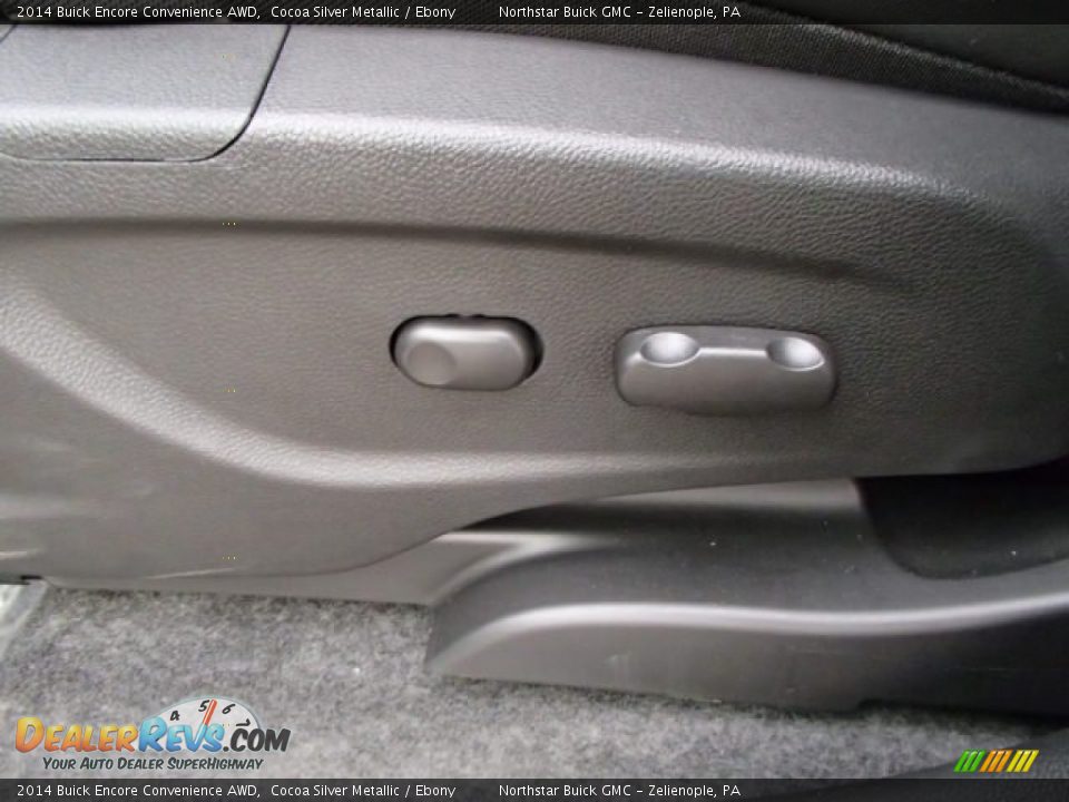 2014 Buick Encore Convenience AWD Cocoa Silver Metallic / Ebony Photo #14