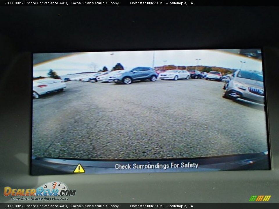 2014 Buick Encore Convenience AWD Cocoa Silver Metallic / Ebony Photo #16