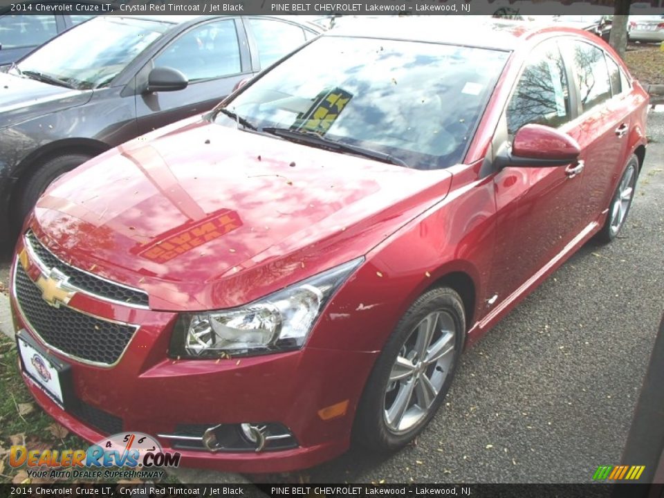 2014 Chevrolet Cruze LT Crystal Red Tintcoat / Jet Black Photo #1