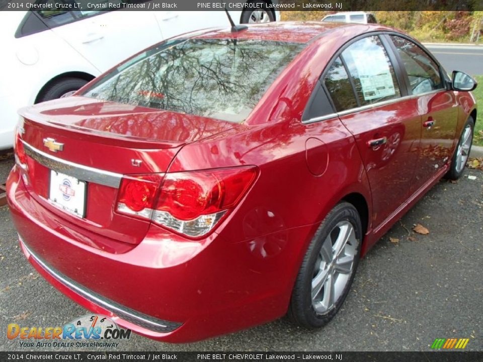2014 Chevrolet Cruze LT Crystal Red Tintcoat / Jet Black Photo #2