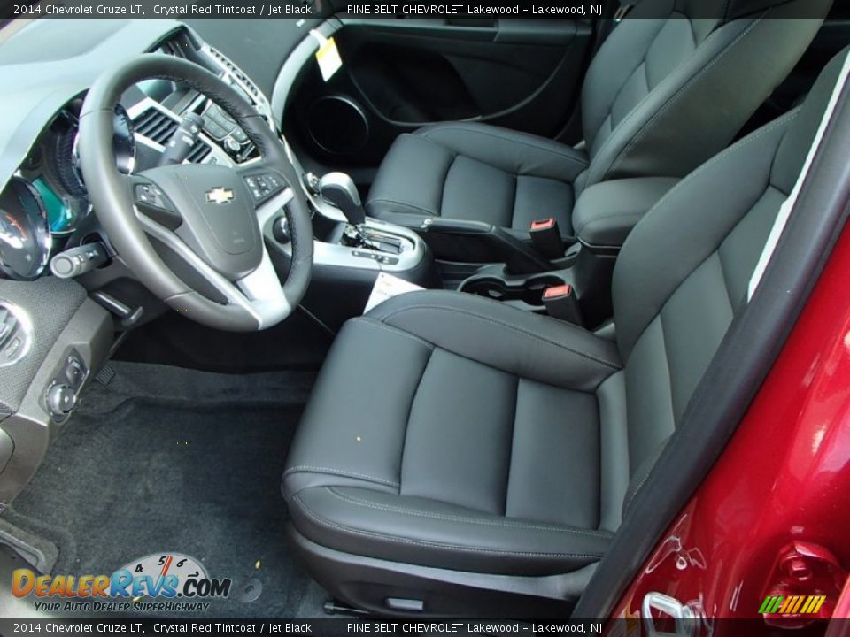2014 Chevrolet Cruze LT Crystal Red Tintcoat / Jet Black Photo #3