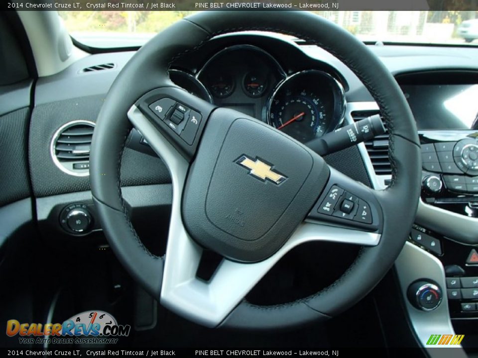 2014 Chevrolet Cruze LT Crystal Red Tintcoat / Jet Black Photo #6