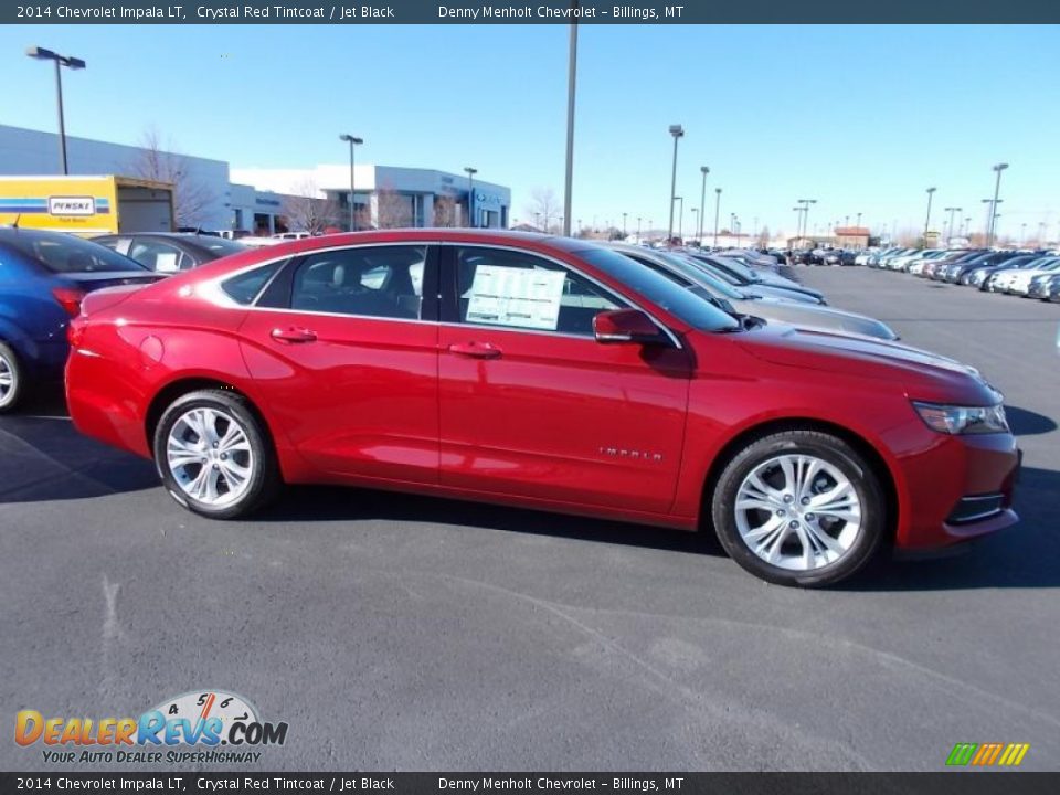 2014 Chevrolet Impala LT Crystal Red Tintcoat / Jet Black Photo #2