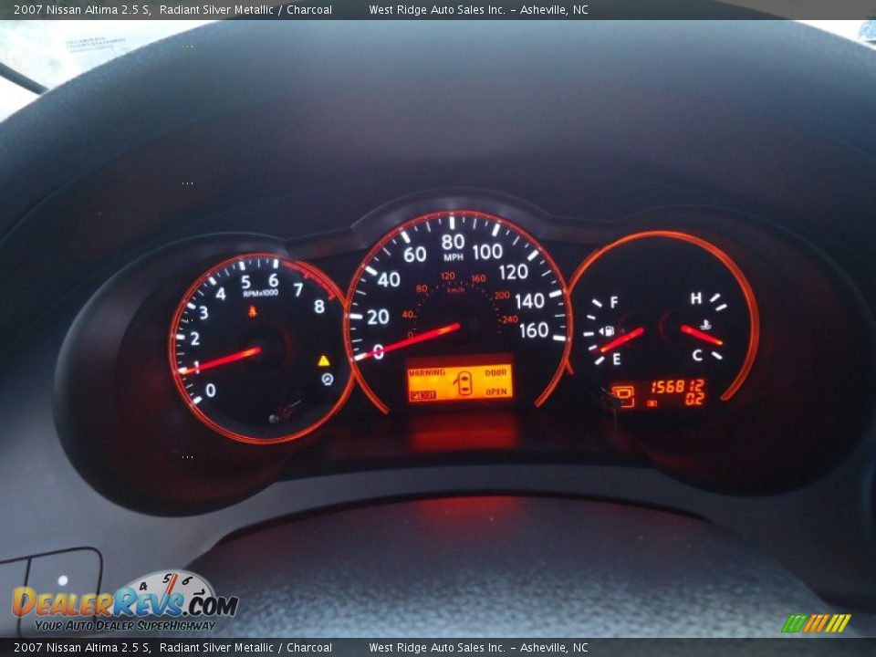 2007 Nissan Altima 2.5 S Radiant Silver Metallic / Charcoal Photo #24