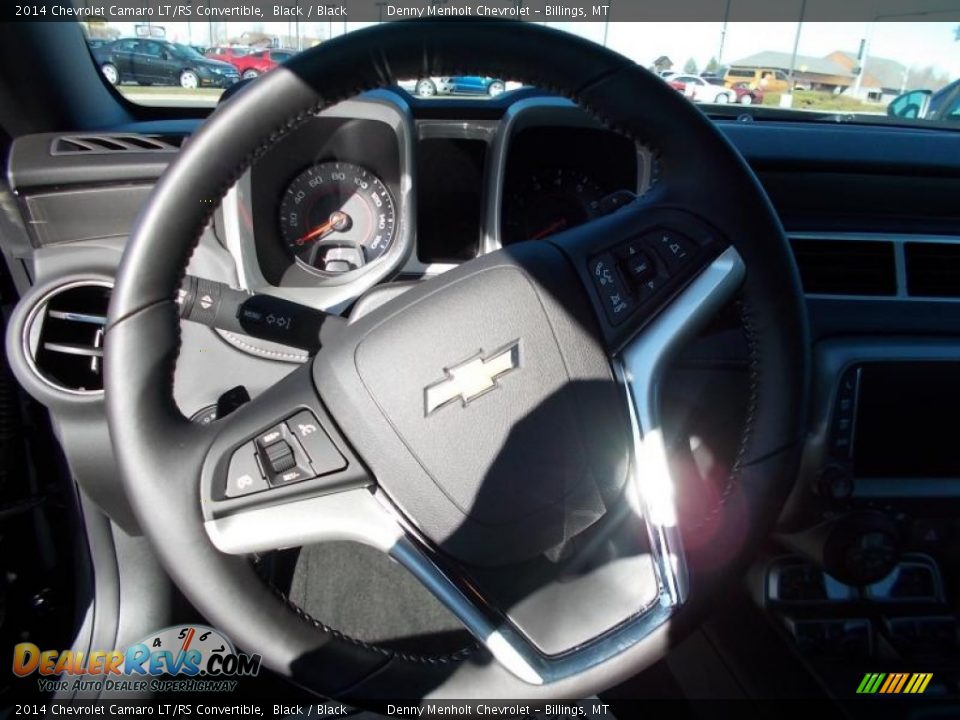 2014 Chevrolet Camaro LT/RS Convertible Black / Black Photo #14