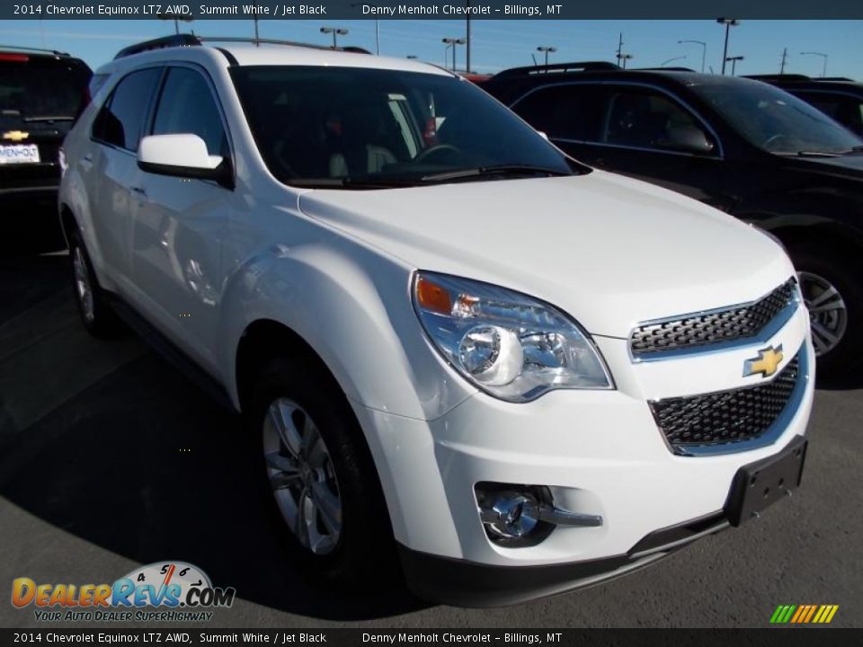 2014 Chevrolet Equinox LTZ AWD Summit White / Jet Black Photo #1