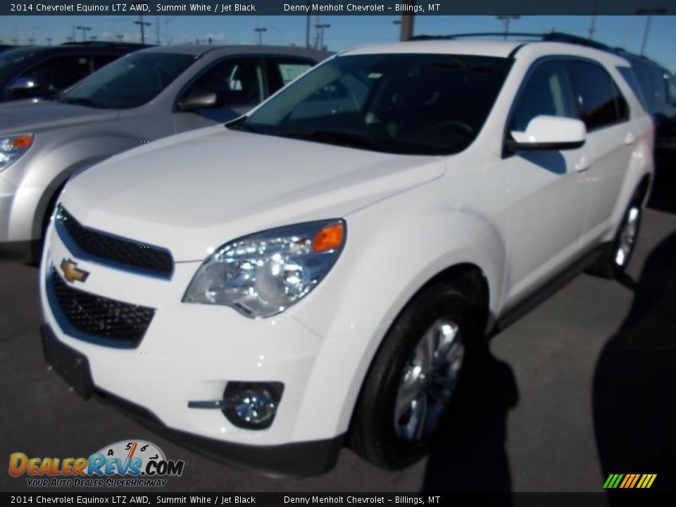 2014 Chevrolet Equinox LTZ AWD Summit White / Jet Black Photo #5