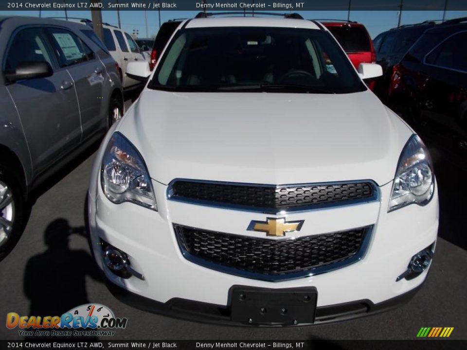 2014 Chevrolet Equinox LTZ AWD Summit White / Jet Black Photo #6