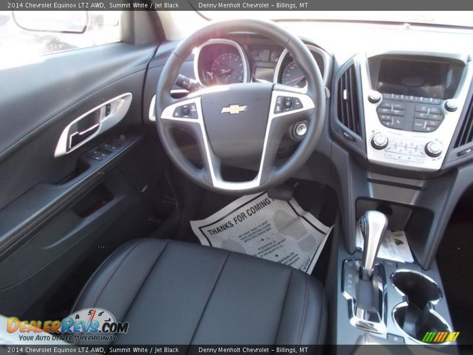 2014 Chevrolet Equinox LTZ AWD Summit White / Jet Black Photo #11