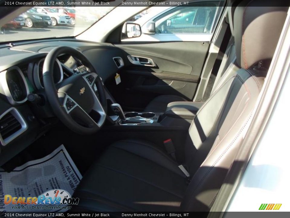 2014 Chevrolet Equinox LTZ AWD Summit White / Jet Black Photo #13