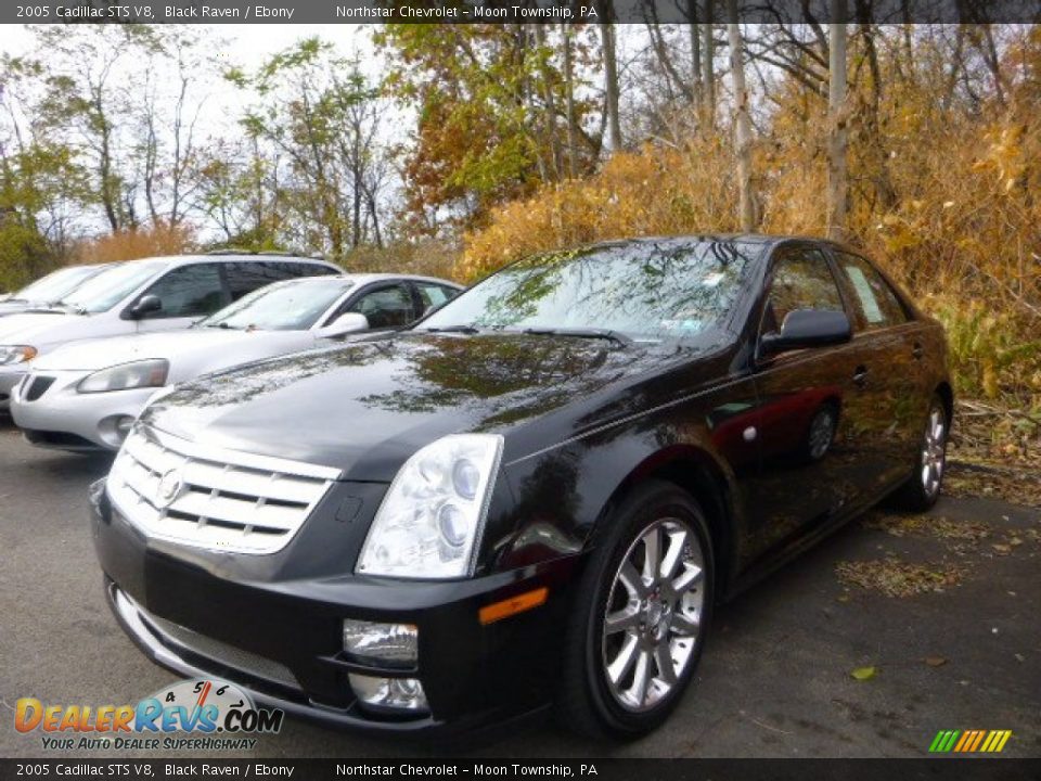 2005 Cadillac STS V8 Black Raven / Ebony Photo #1