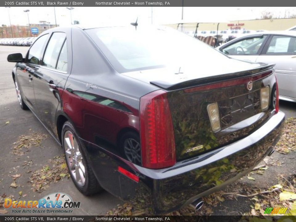 2005 Cadillac STS V8 Black Raven / Ebony Photo #2