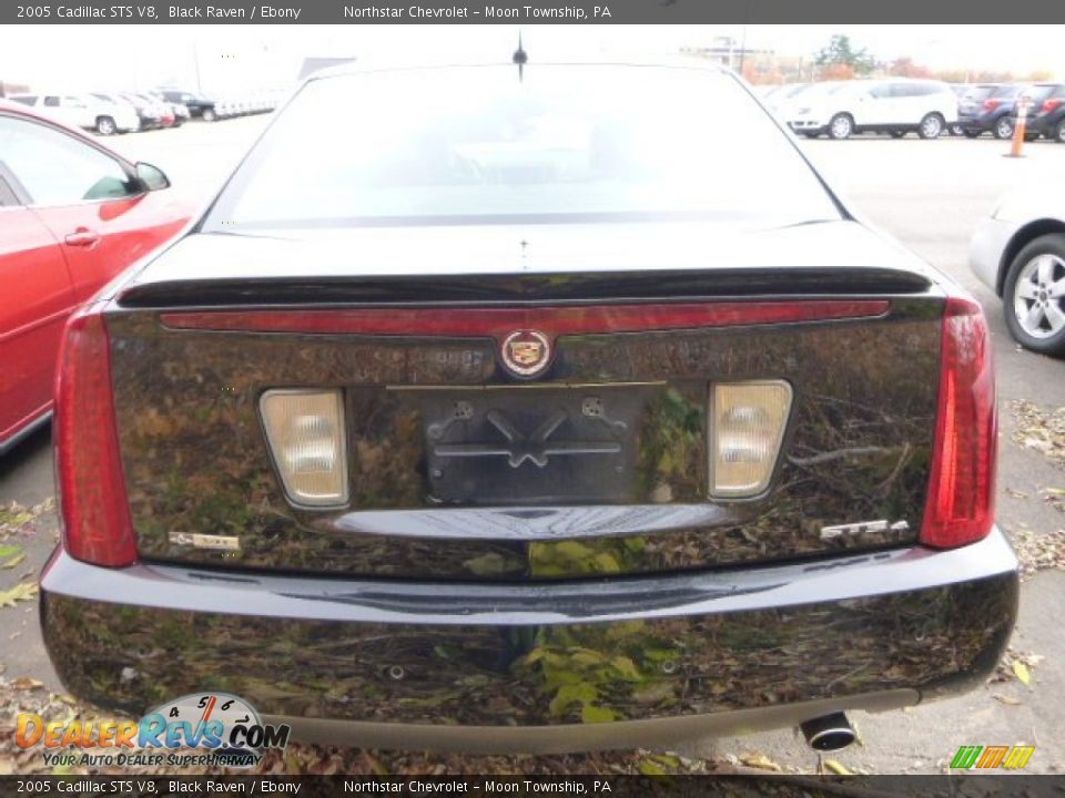 2005 Cadillac STS V8 Black Raven / Ebony Photo #3