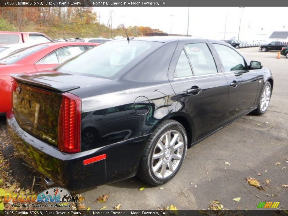 2005 Cadillac STS V8 Black Raven / Ebony Photo #4