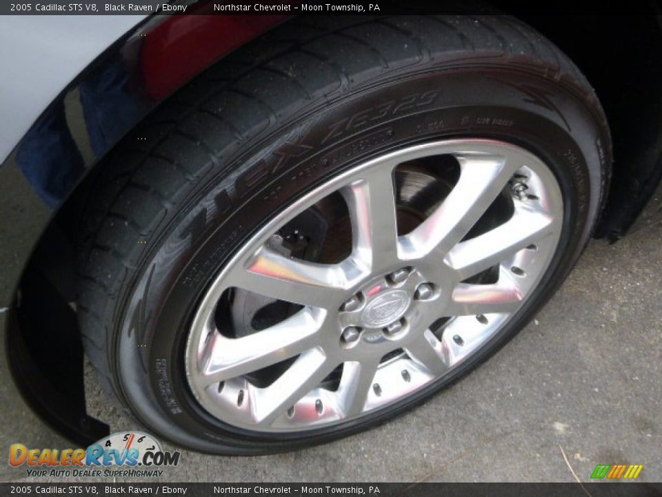 2005 Cadillac STS V8 Black Raven / Ebony Photo #7