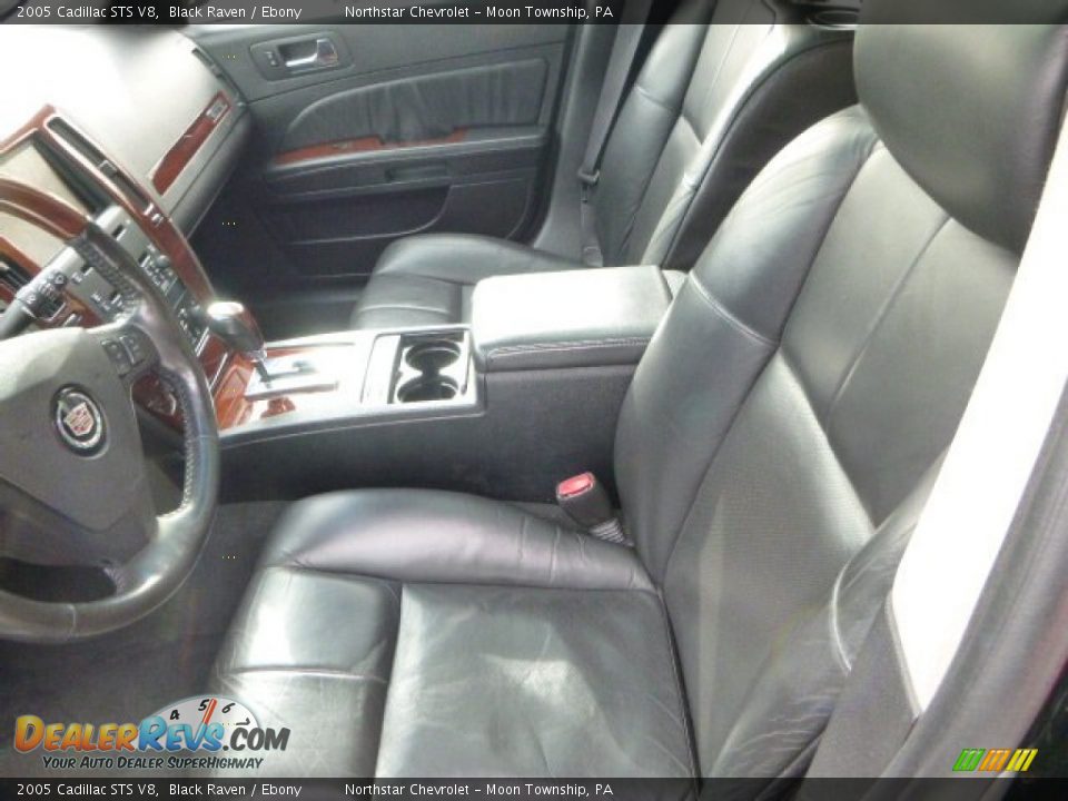 2005 Cadillac STS V8 Black Raven / Ebony Photo #8