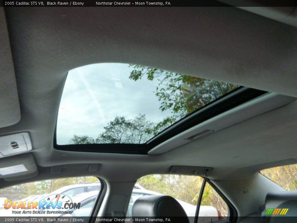2005 Cadillac STS V8 Black Raven / Ebony Photo #12