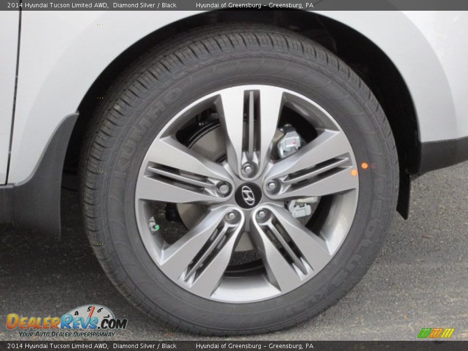 2014 Hyundai Tucson Limited AWD Wheel Photo #3
