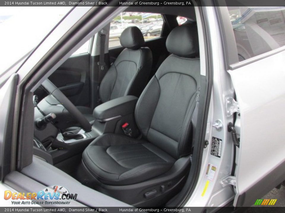 2014 Hyundai Tucson Limited AWD Diamond Silver / Black Photo #10