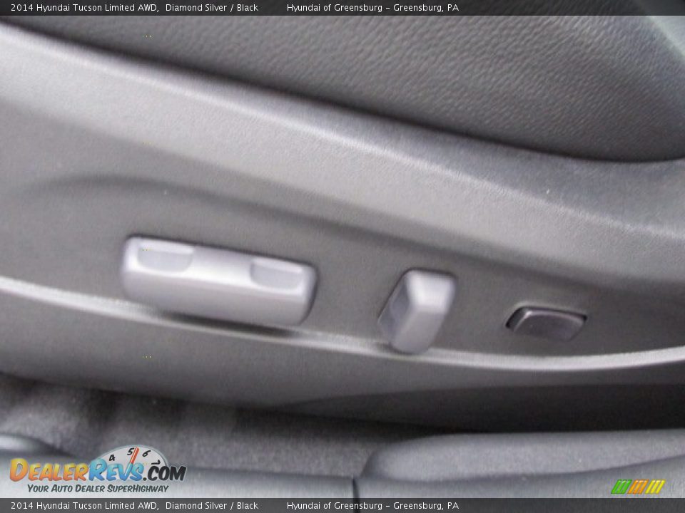 2014 Hyundai Tucson Limited AWD Diamond Silver / Black Photo #11