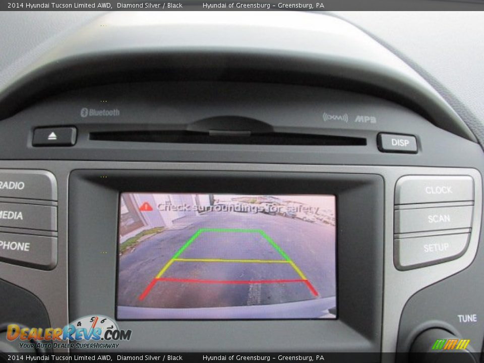 2014 Hyundai Tucson Limited AWD Diamond Silver / Black Photo #14
