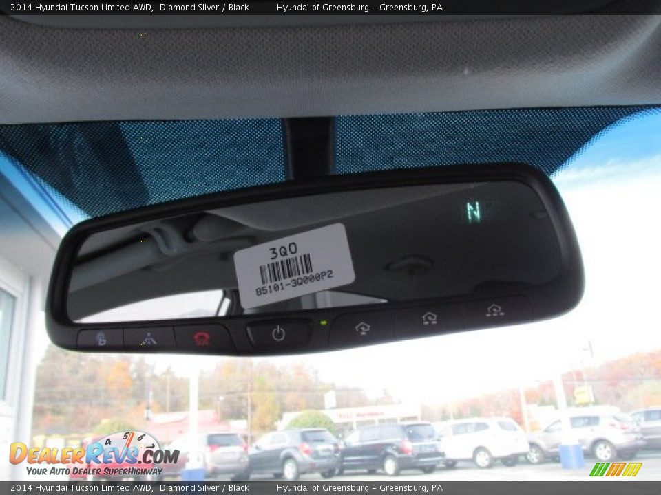 2014 Hyundai Tucson Limited AWD Diamond Silver / Black Photo #16