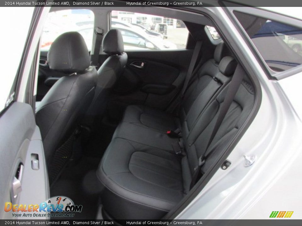 2014 Hyundai Tucson Limited AWD Diamond Silver / Black Photo #18