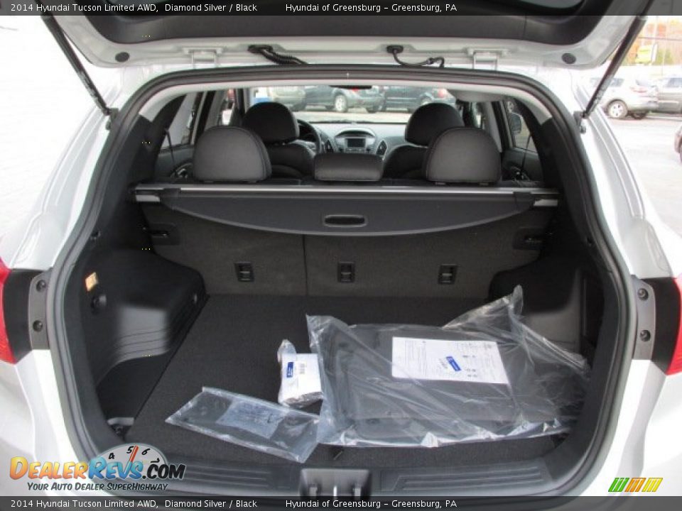 2014 Hyundai Tucson Limited AWD Diamond Silver / Black Photo #19