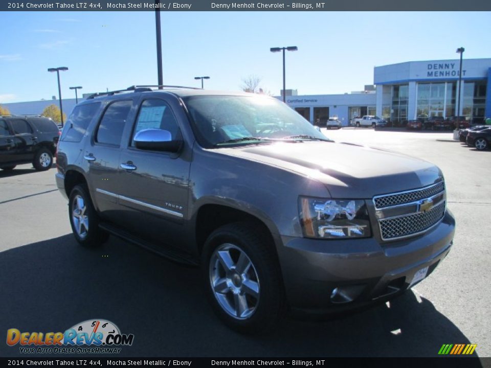 2014 Chevrolet Tahoe LTZ 4x4 Mocha Steel Metallic / Ebony Photo #1