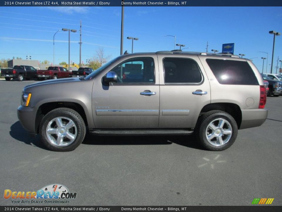 2014 Chevrolet Tahoe LTZ 4x4 Mocha Steel Metallic / Ebony Photo #3