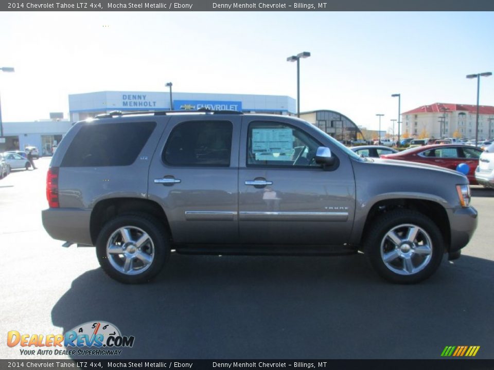 2014 Chevrolet Tahoe LTZ 4x4 Mocha Steel Metallic / Ebony Photo #7