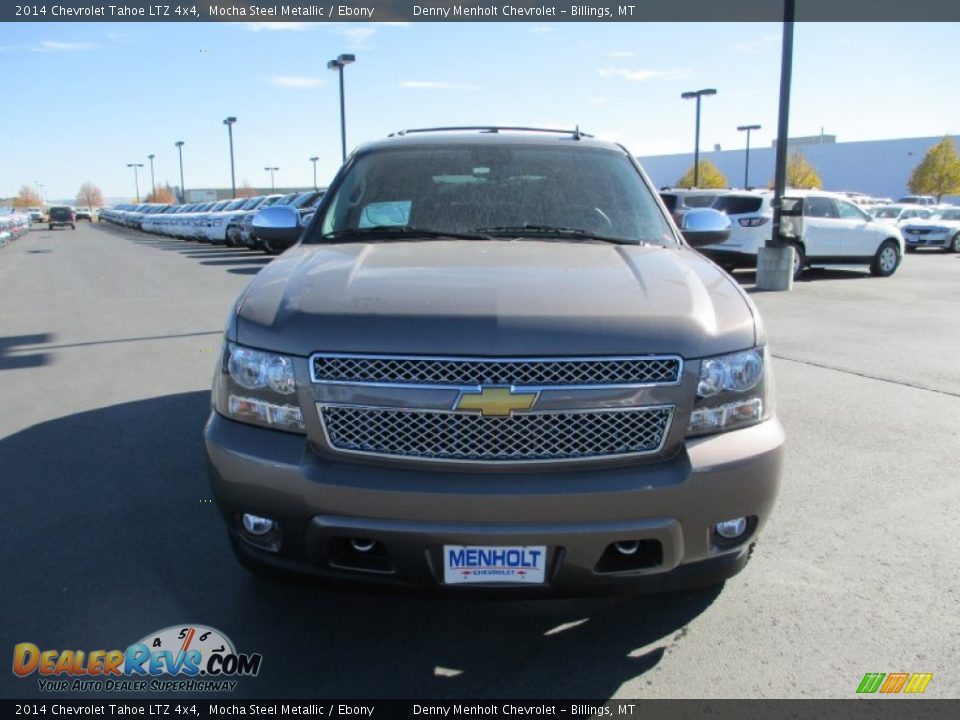 2014 Chevrolet Tahoe LTZ 4x4 Mocha Steel Metallic / Ebony Photo #8