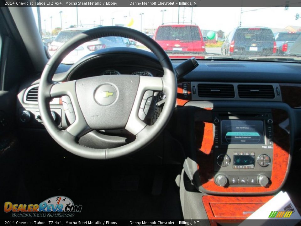 2014 Chevrolet Tahoe LTZ 4x4 Mocha Steel Metallic / Ebony Photo #13