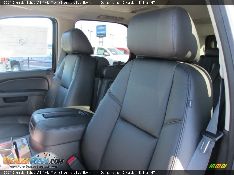 2014 Chevrolet Tahoe LTZ 4x4 Mocha Steel Metallic / Ebony Photo #14