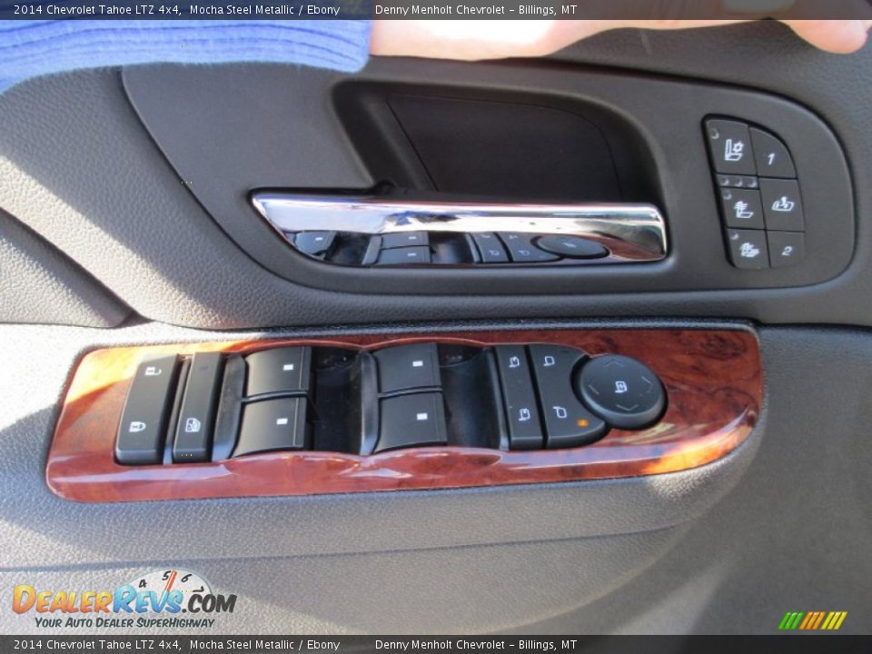 2014 Chevrolet Tahoe LTZ 4x4 Mocha Steel Metallic / Ebony Photo #15