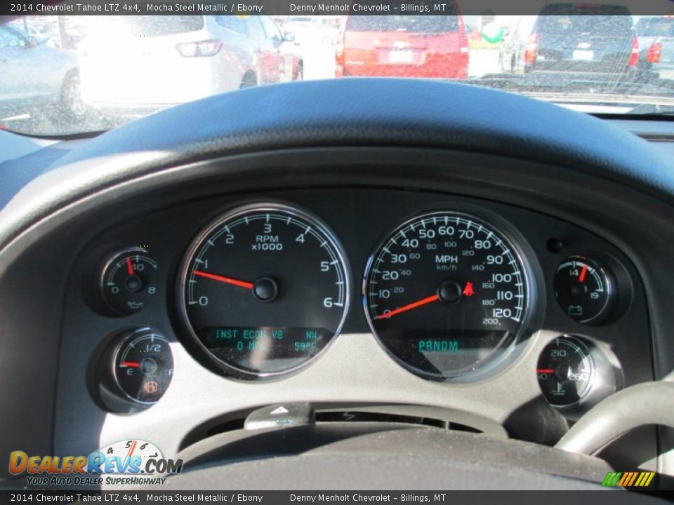 2014 Chevrolet Tahoe LTZ 4x4 Mocha Steel Metallic / Ebony Photo #17