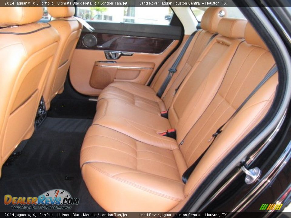 Rear Seat of 2014 Jaguar XJ XJL Portfolio Photo #4