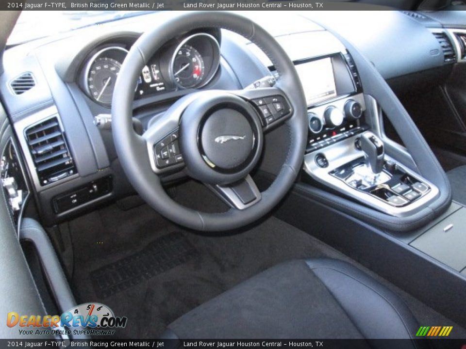 2014 Jaguar F-TYPE British Racing Green Metallic / Jet Photo #3